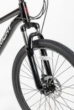  Xe đạp địa hình MTB Topright H500 phanh đĩa bánh 26 Icnhs (Màu đen) 