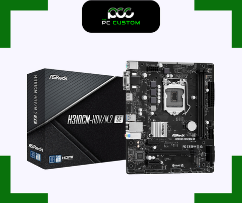  MAINBOARD ASROCK H310CM-HDV/M2 SE 