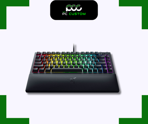  BÀN PHÍM CƠ RAZER BLACKWIDOW V4 75% - HOT SWAPPABLE MECHANICAL - US LAYOUT - FRML 