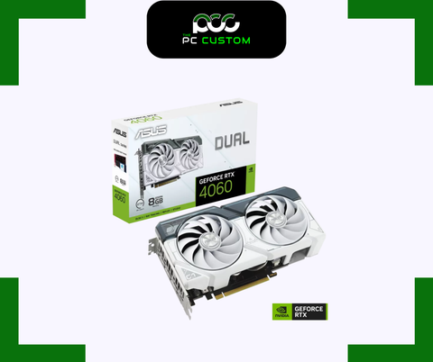  ASUS DUAL RTX 4060 8GB WHITE 