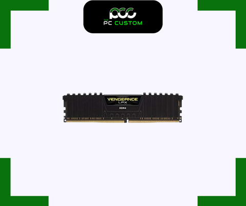  RAM CORSAIR VENGEANCE LPX HEAT SPREADER 8GB 3200MHz DDR4 BLACK 