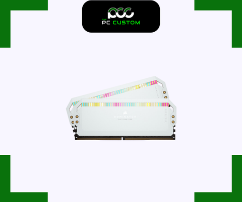  RAM CORSAIR DOMINATOR PLATINUM RGB 32GB (16GBx2) 3200MHz DDR4 WHITE 