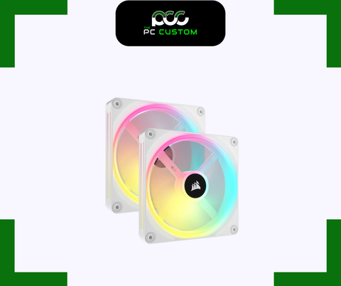  FAN CORSAIR iCUE LINK QX140 RGB MAGNETIC DOME STARTER KIT WHITE 