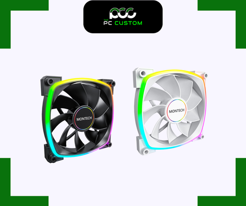  FAN MONTECH RX 140MM PWM BLACK/WHITE 