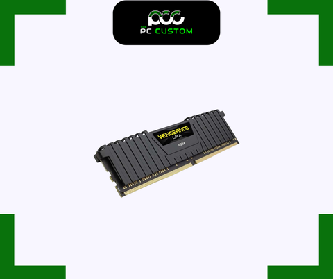  RAM CORSAIR VENGEANCE LPX 16GB (8GBx2) 3200MHz DDR4 BLACK 