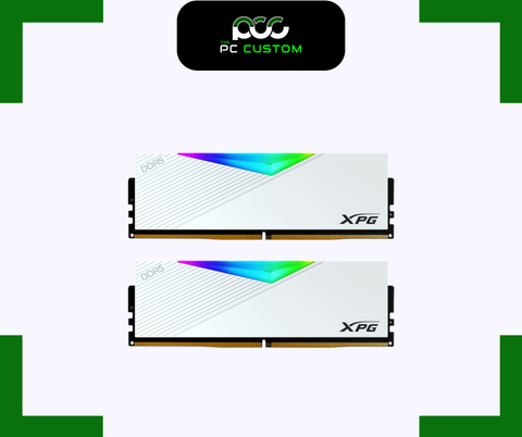  RAM ADATA XPG LANCER RGB 32GB (16GBx2) 5200MHz DDR5 WHITE 
