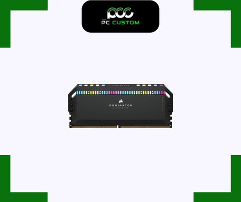  RAM CORSAIR DOMINATOR PLATINUM RGB 16GB (8GBx2) 3200MHz DDR4 BLACK 