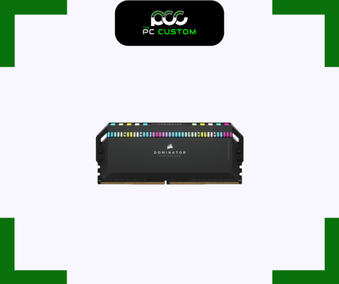  RAM CORSAIR DOMINATOR PLATINUM RGB 64GB (32GBx2) 5600MHz DDR5 BLACK 