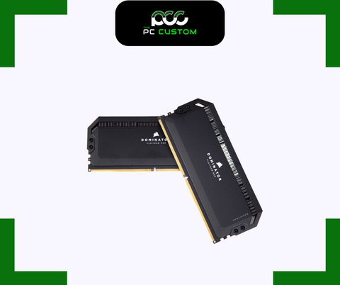  RAM CORSAIR DOMINATOR PLATINUM RGB 32GB (16GBx2) 5200MHz DDR5 BLACK 
