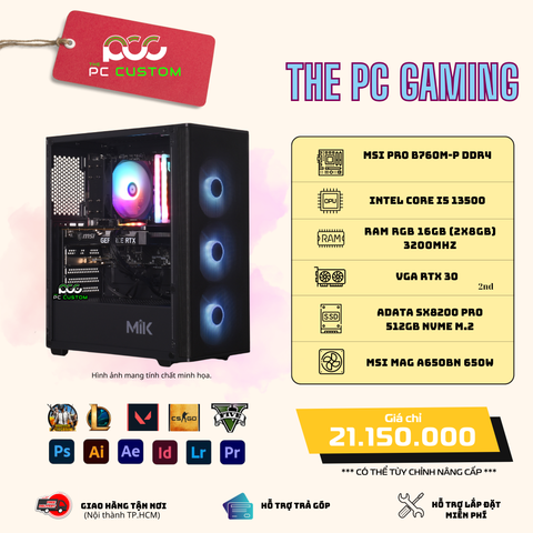  THE PC GAMING - CORE i5 13500 3060 12G 