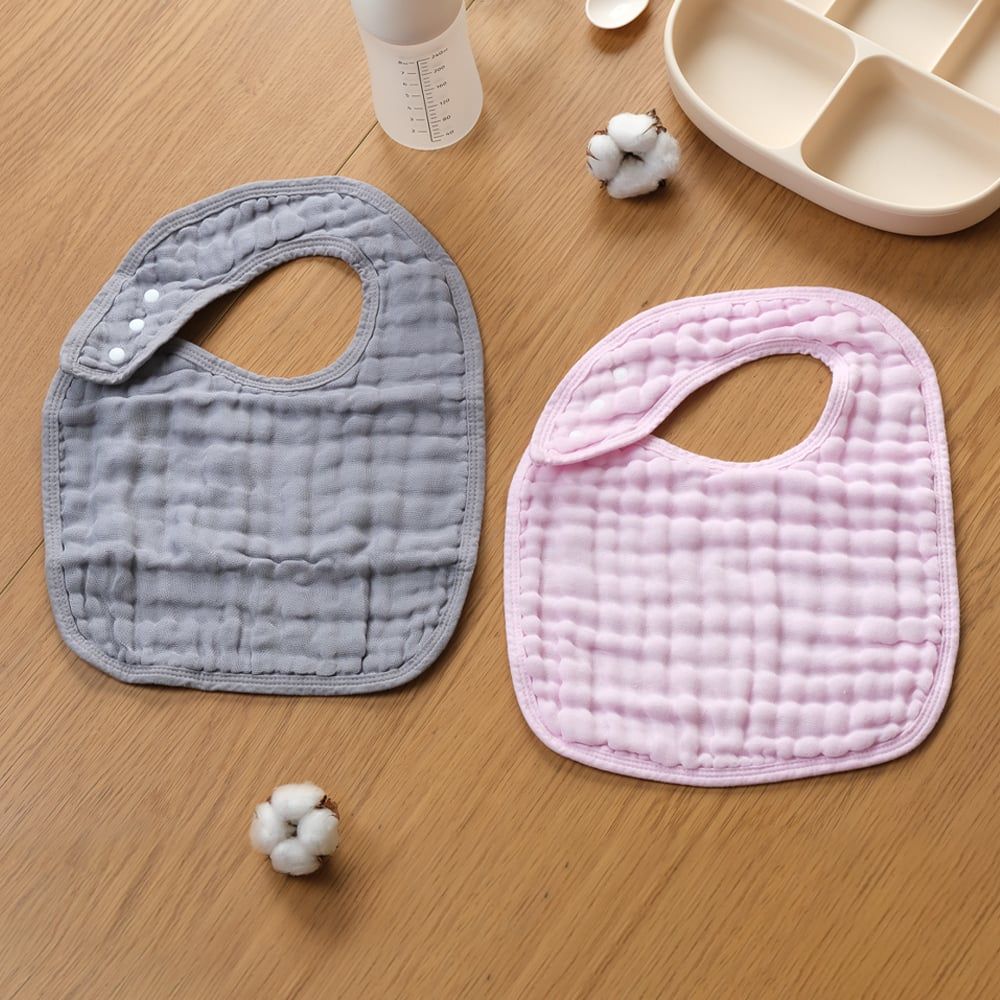 L'ANGE YẾM HÌNH VUÔNG VẢI BÔNG 9 LỚP 30x23cm - MÀU TRẮNG (SET 2 CÁI)
