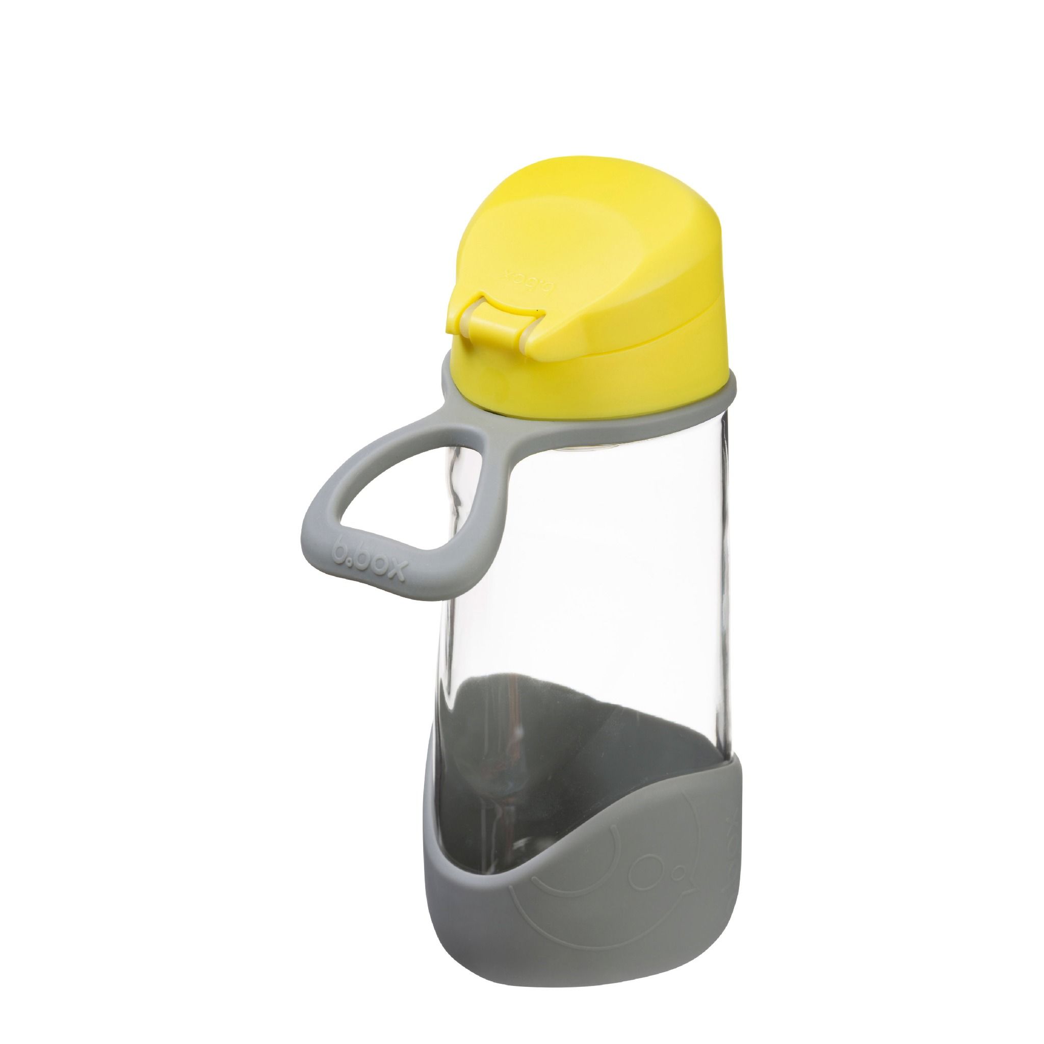 B.BOX BÌNH NƯỚC VÒI SILICONE CHO BÉ - MÀU VÀNG CHANH