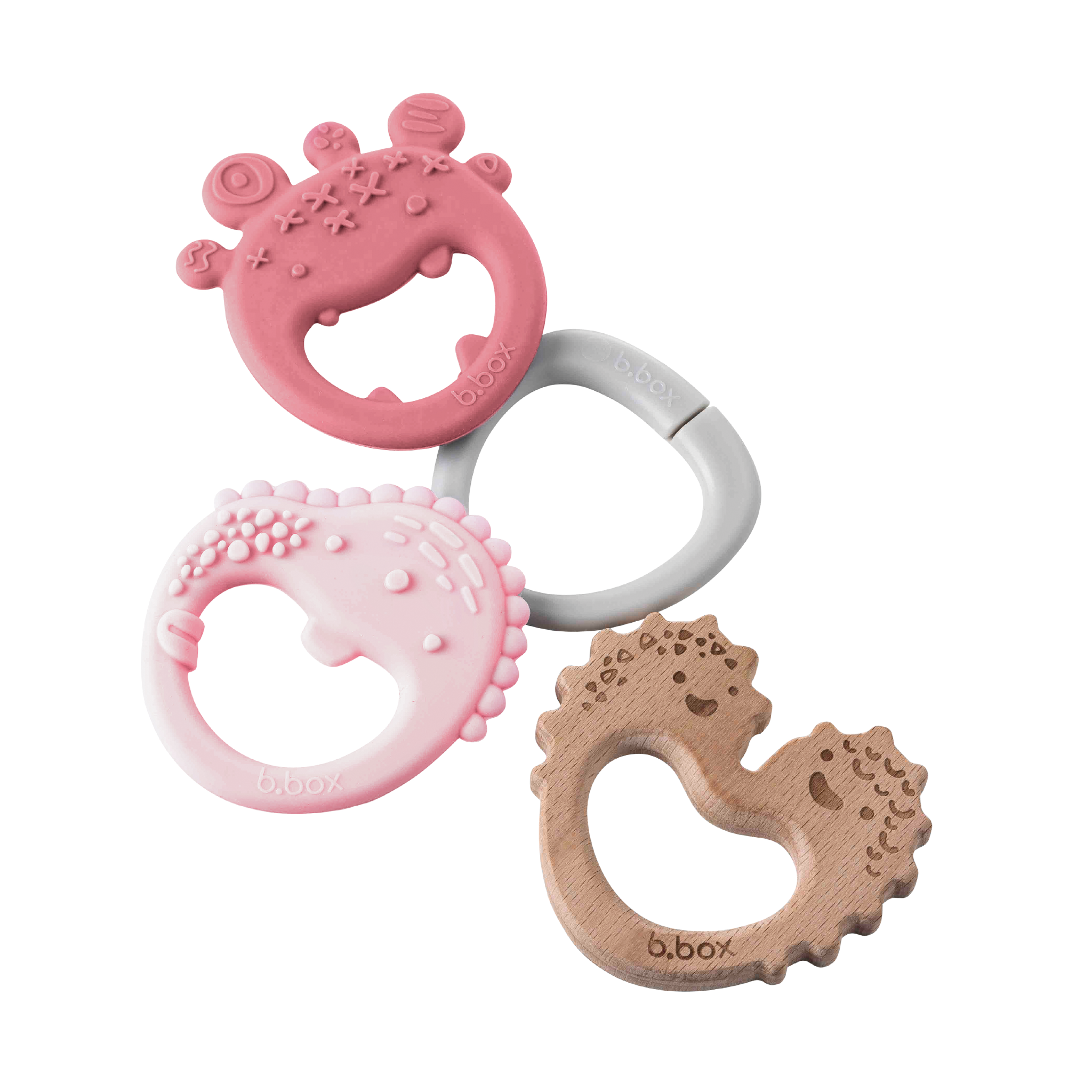 B.BOX BỘ BA GẶM NƯỚU THÁO RỜI CHO BÉ - BLUSH