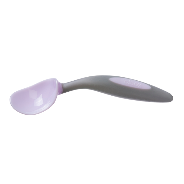 B.BOX BỘ MUỖNG NĨA NGỘ NGHĨNH CHO BÉ TẬP ĂN DẶM - TÍM PASTEL (KÈM HỘP ĐỰNG TIỆN LỢI)