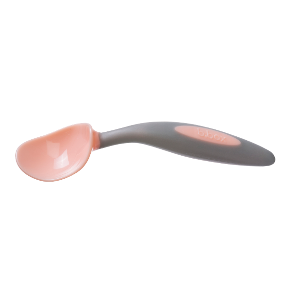 B.BOX BỘ MUỖNG NĨA NGỘ NGHĨNH CHO BÉ TẬP ĂN DẶM - CAM PASTEL (KÈM HỘP ĐỰNG TIỆN LỢI)