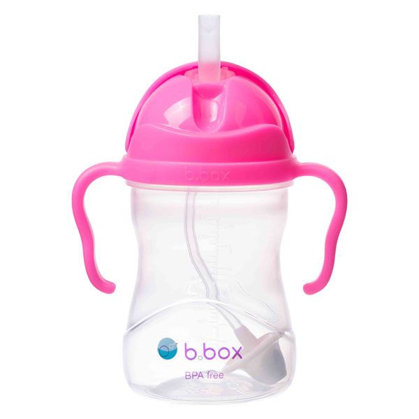 B.BOX BÌNH NƯỚC 360 ĐỘ CHO BÉ TẬP UỐNG NƯỚC - MÀU HỒNG NHẠT