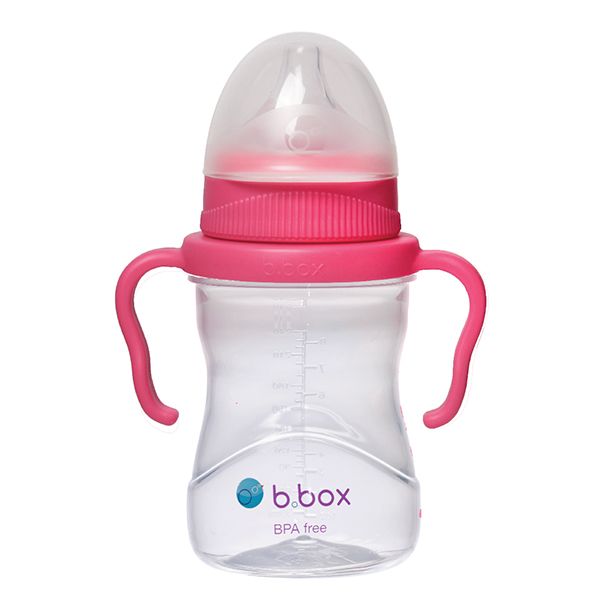 B.BOX BỘ BÌNH NƯỚC 4 NẮP THAY THẾ TIỆN DỤNG CHO BÉ - MÀU HỒNG