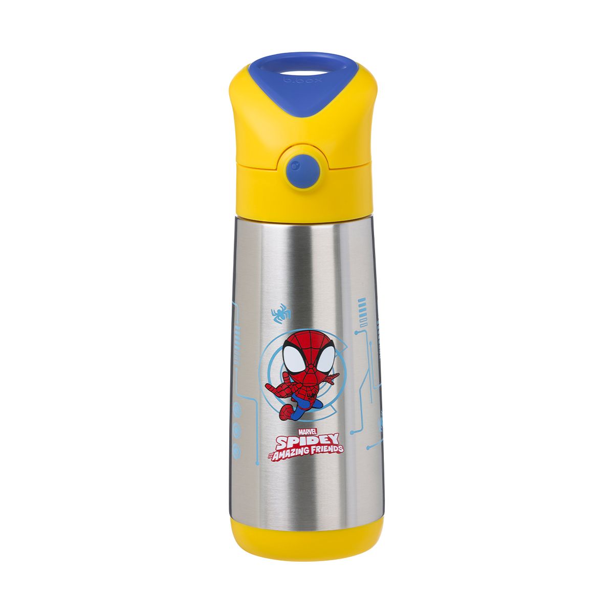 B.BOX BÌNH NƯỚC GIỮ NHIỆT ĐA NĂNG CHO BÉ 500ML - SPIDEY