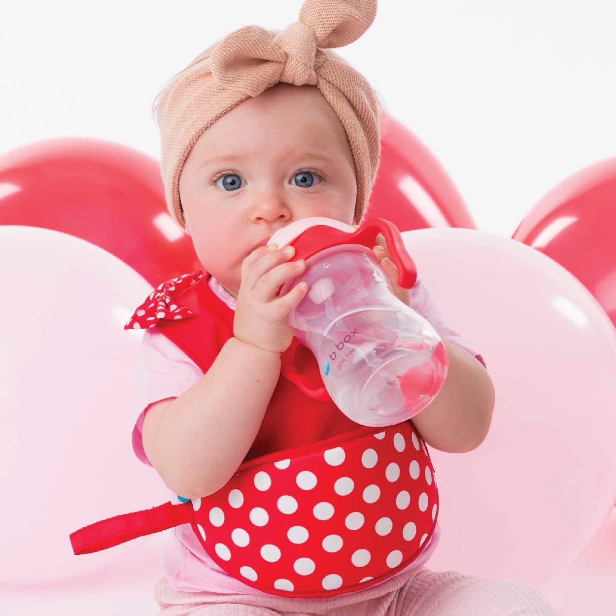 B.BOX DISNEY BÌNH NƯỚC 360 ĐỘ CHO BÉ TẬP UỐNG NƯỚC - MINNIE