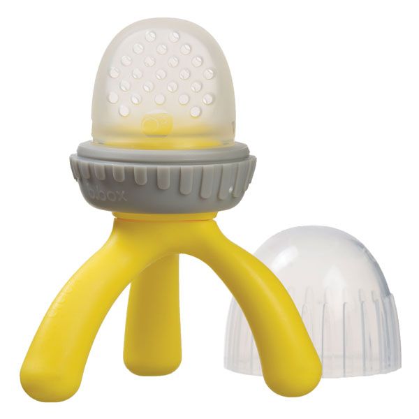 B.BOX TÚI NHAI SILICONE CHỐNG HÓC CHO BÉ - MÀU VÀNG