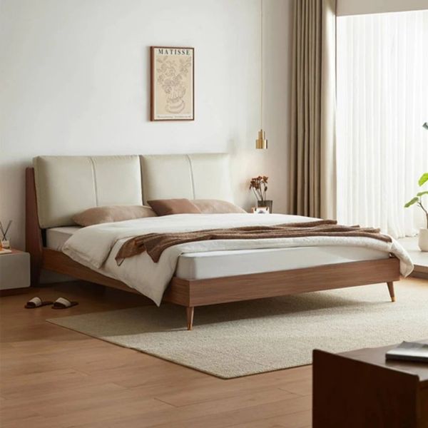 Giường ngủ gỗ tự nhiên ALIGT - 1206