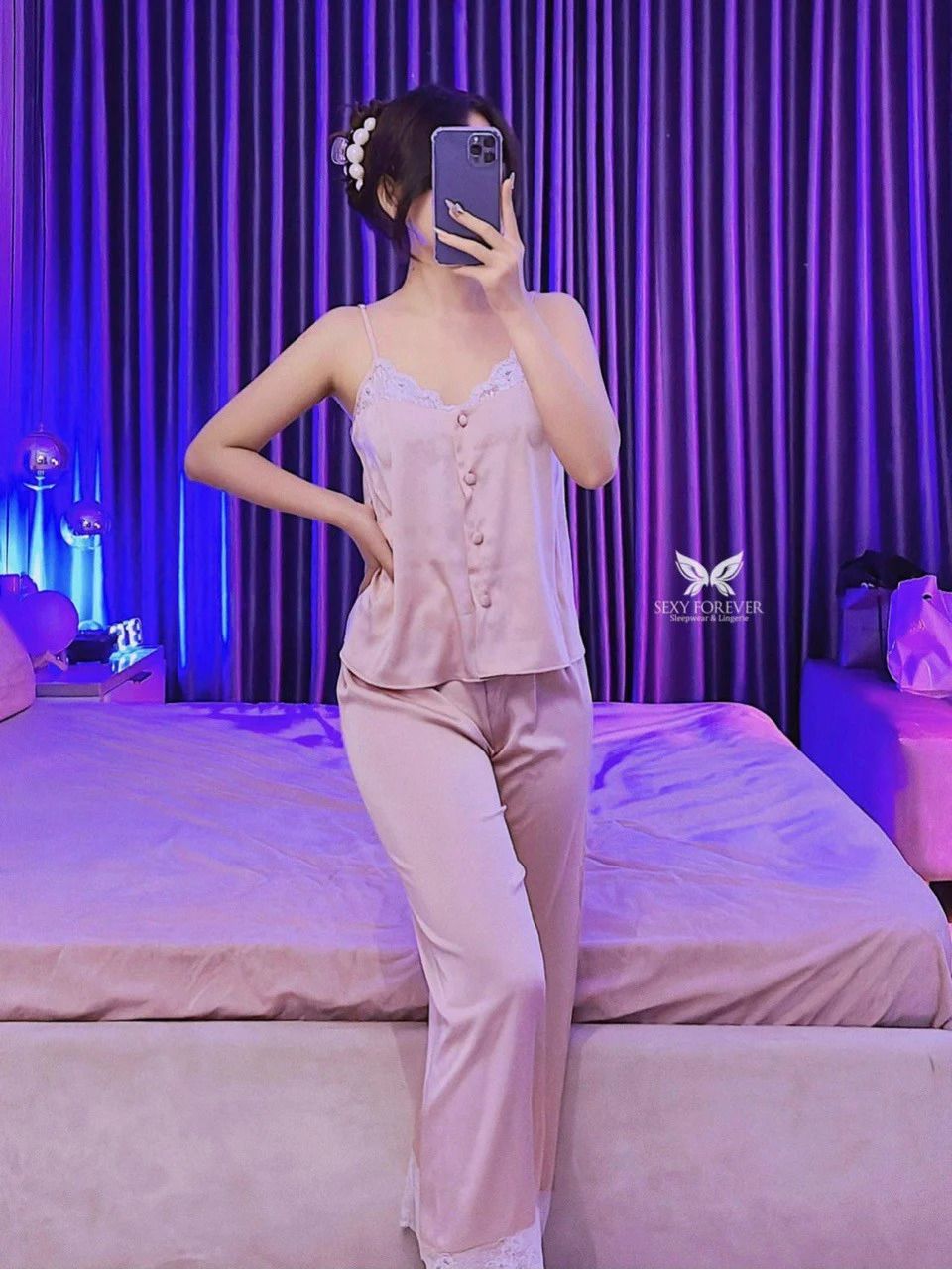 Đồ bộ ngủ Camille LSBD1