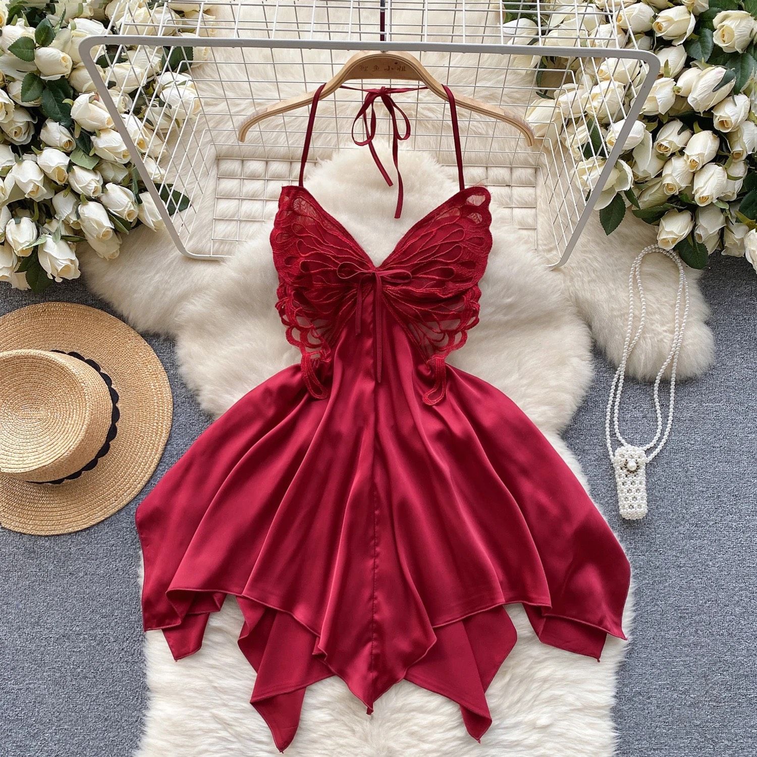 Váy Ngủ Lụa Cao Cấp Alida
