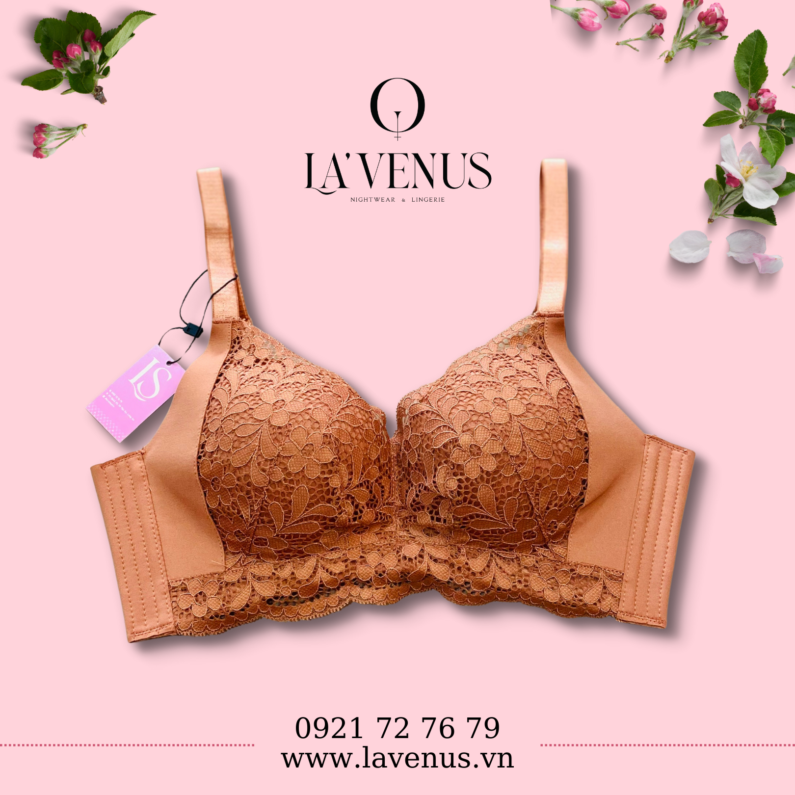 Áo Lót Ren Mềm Êm Ái Đệm Dày Không Gọng 6018