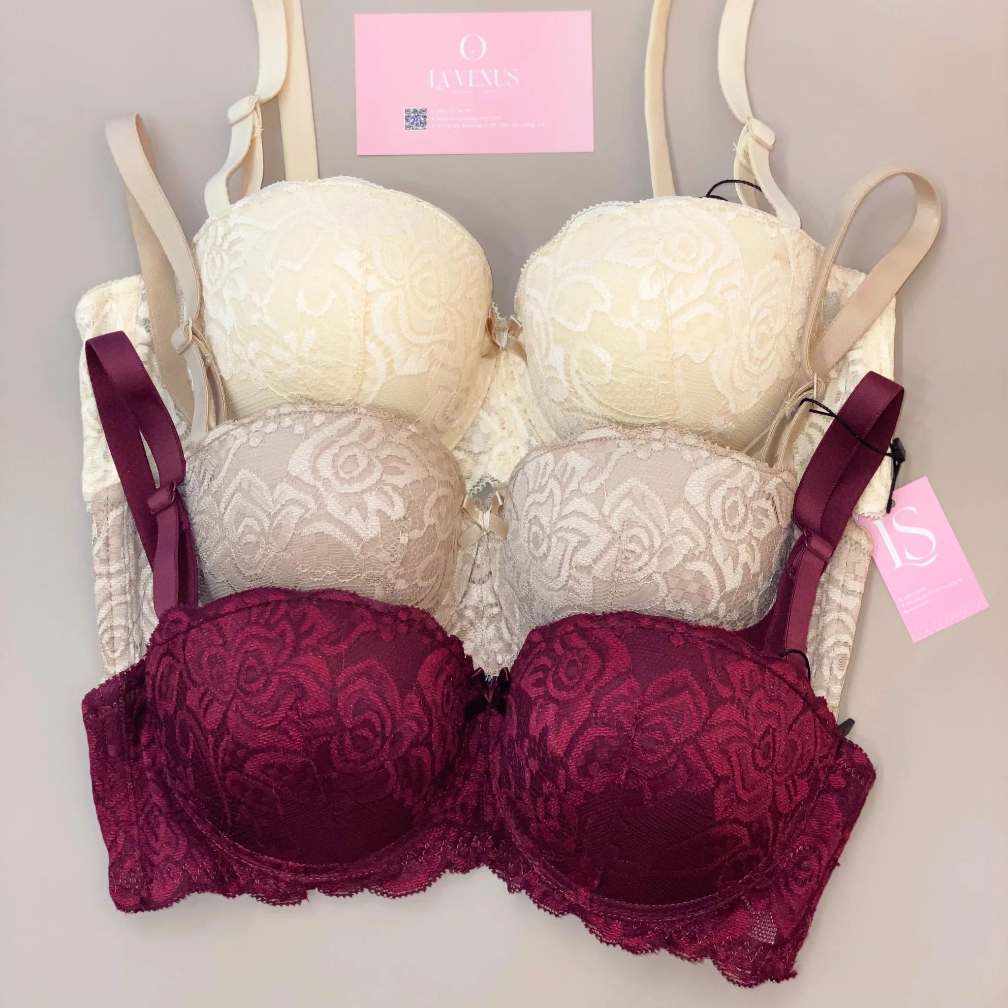 Áo push up ren V446