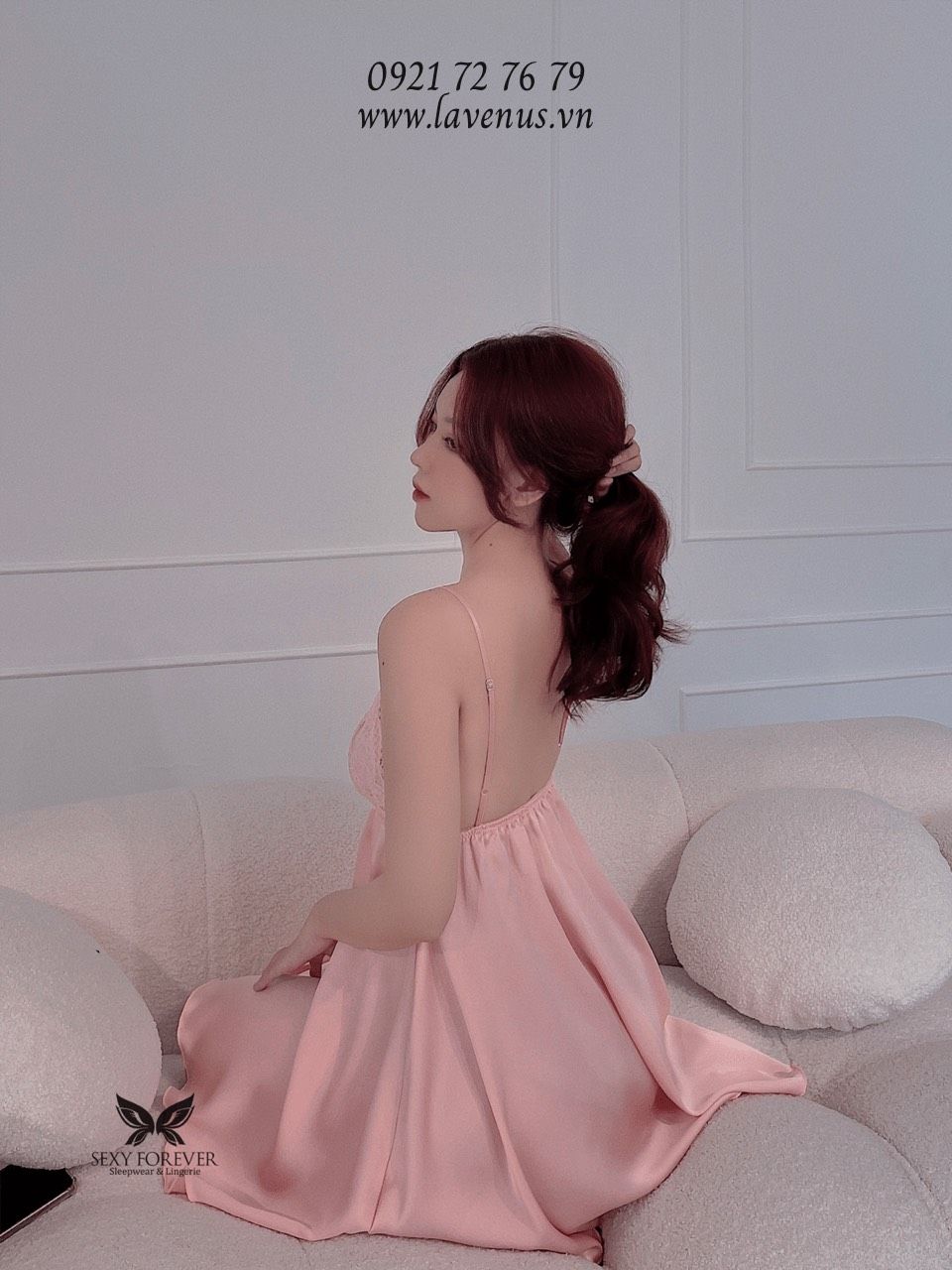 Váy ngủ sexy Dusty Rose