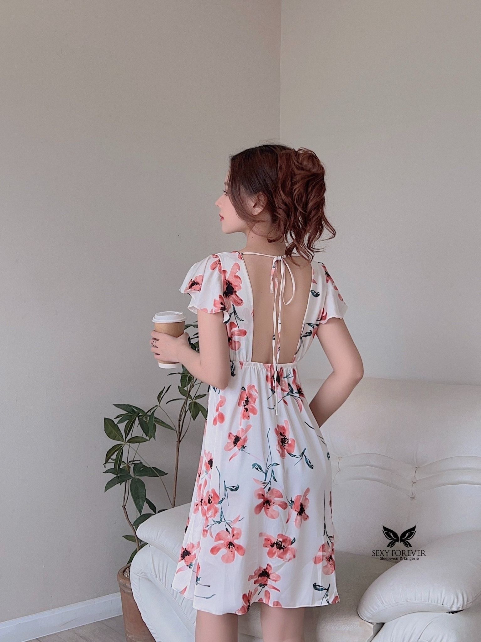 Váy Ngủ Mùa Hè Peony