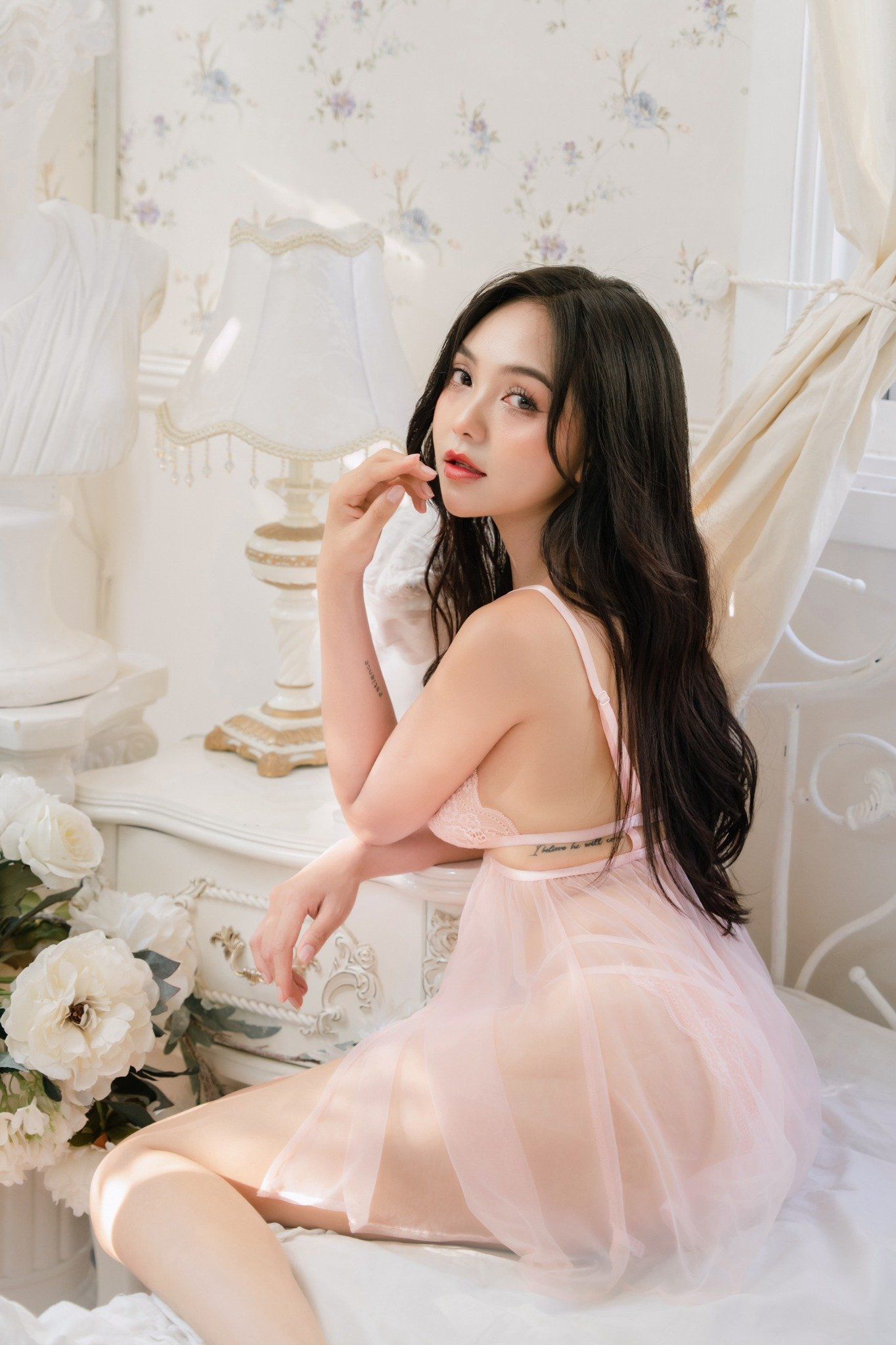 Váy ngủ xuyên thấu Beauty