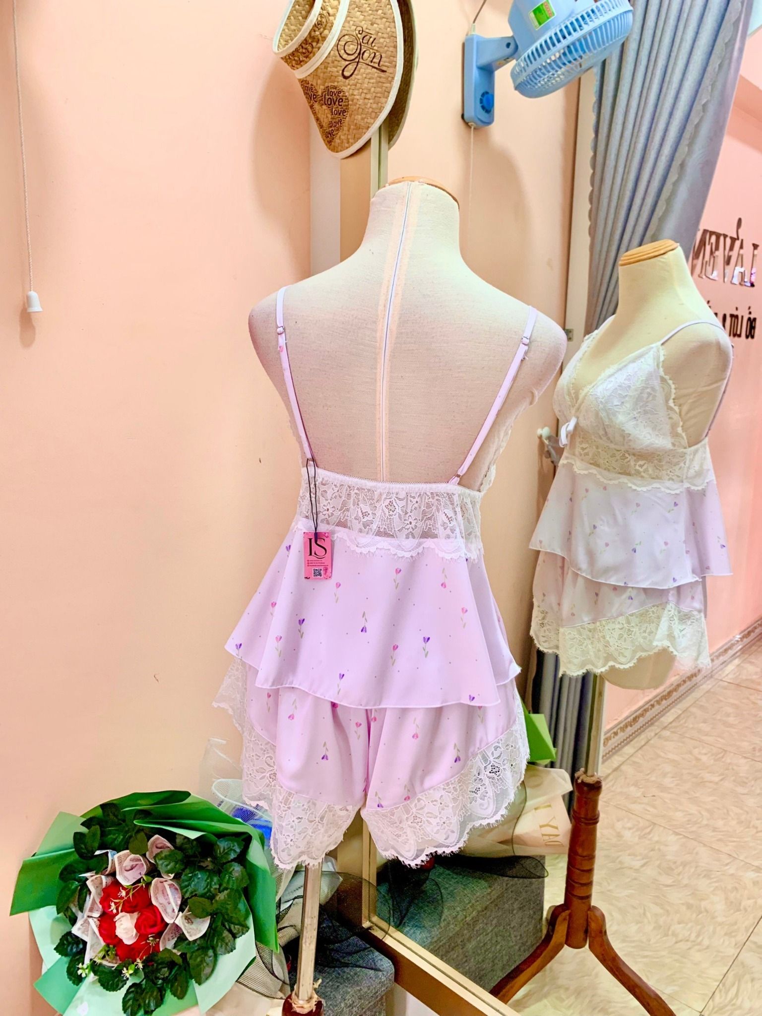 Đồ Bộ Ngắn Lụa Satin DONNA