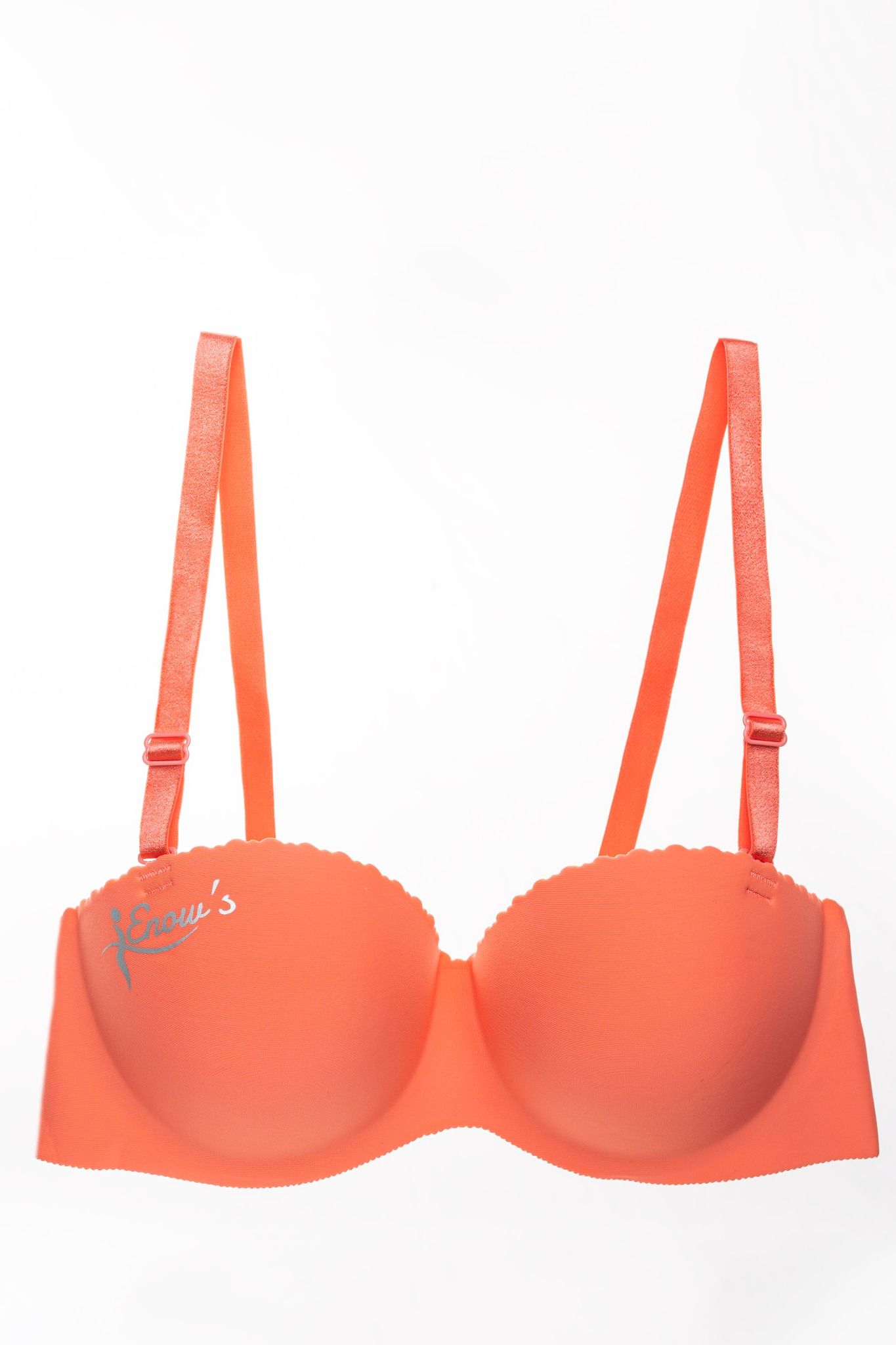 AO-903 Áo lót cúp ngang không đường may màu cam