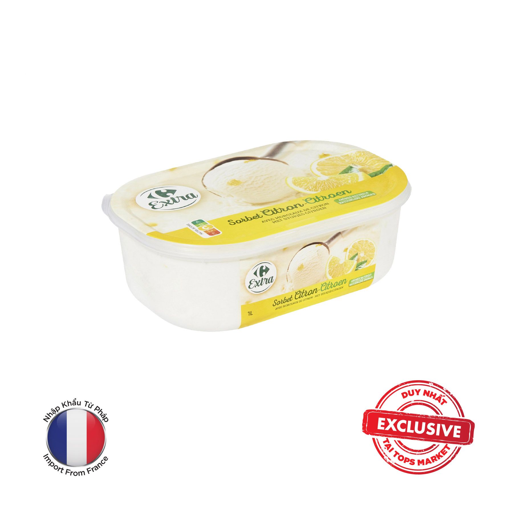CARREFOUR KEM ĐÁ CHANH 606G