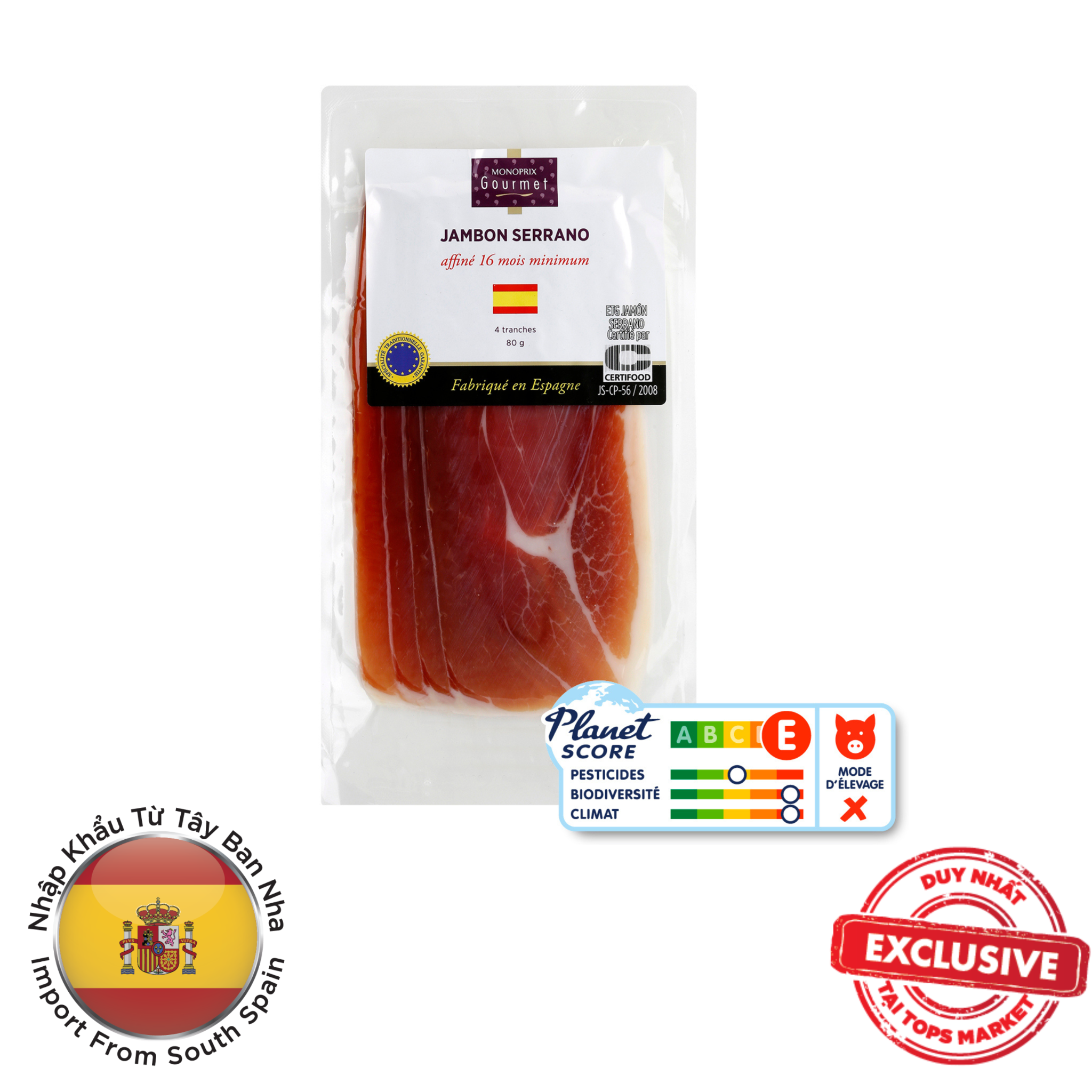 MPX GIAM BONG HEO SERRANO 80G