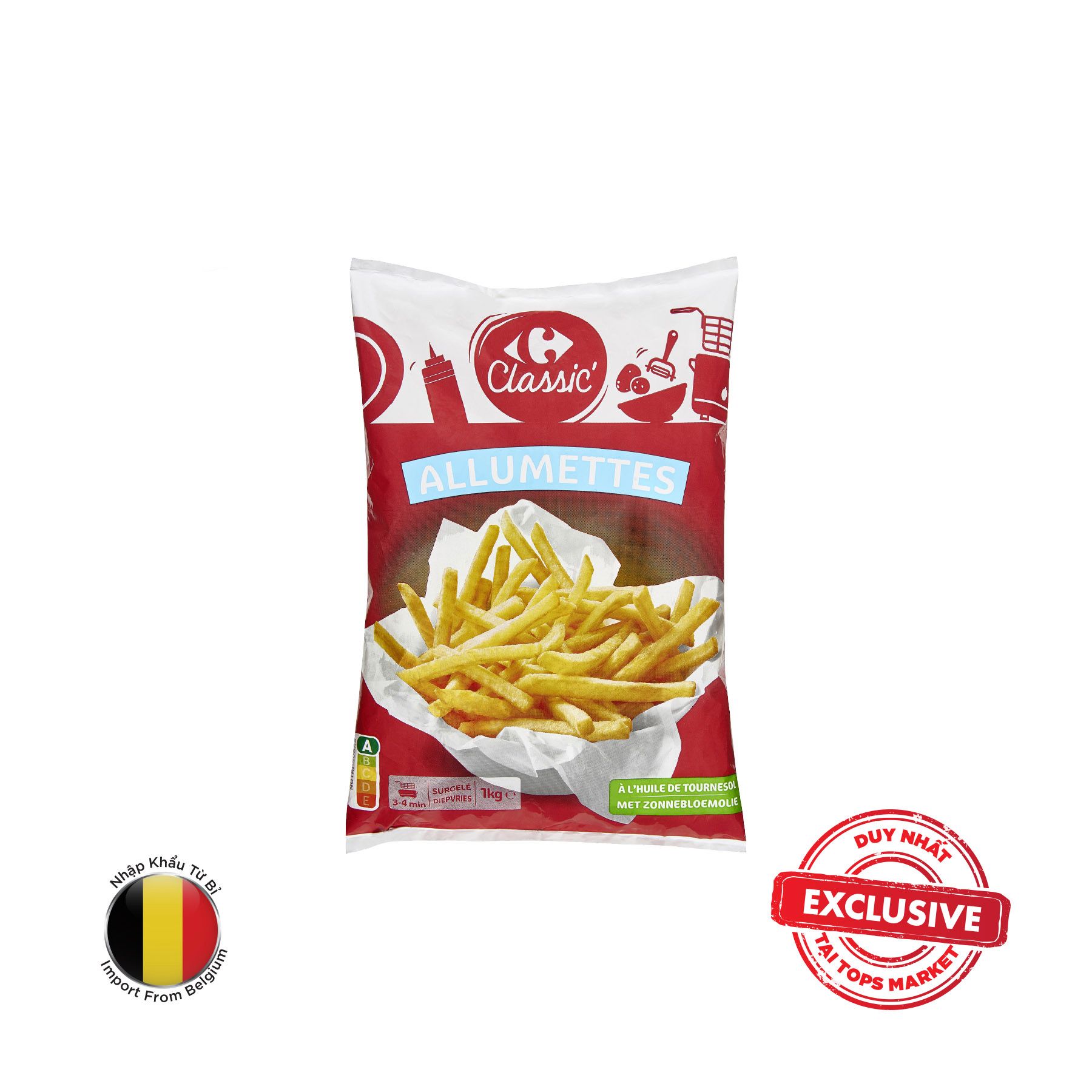 CARREFOUR KHOAI TÂY CHIÊN XẮT SỢI 1KG