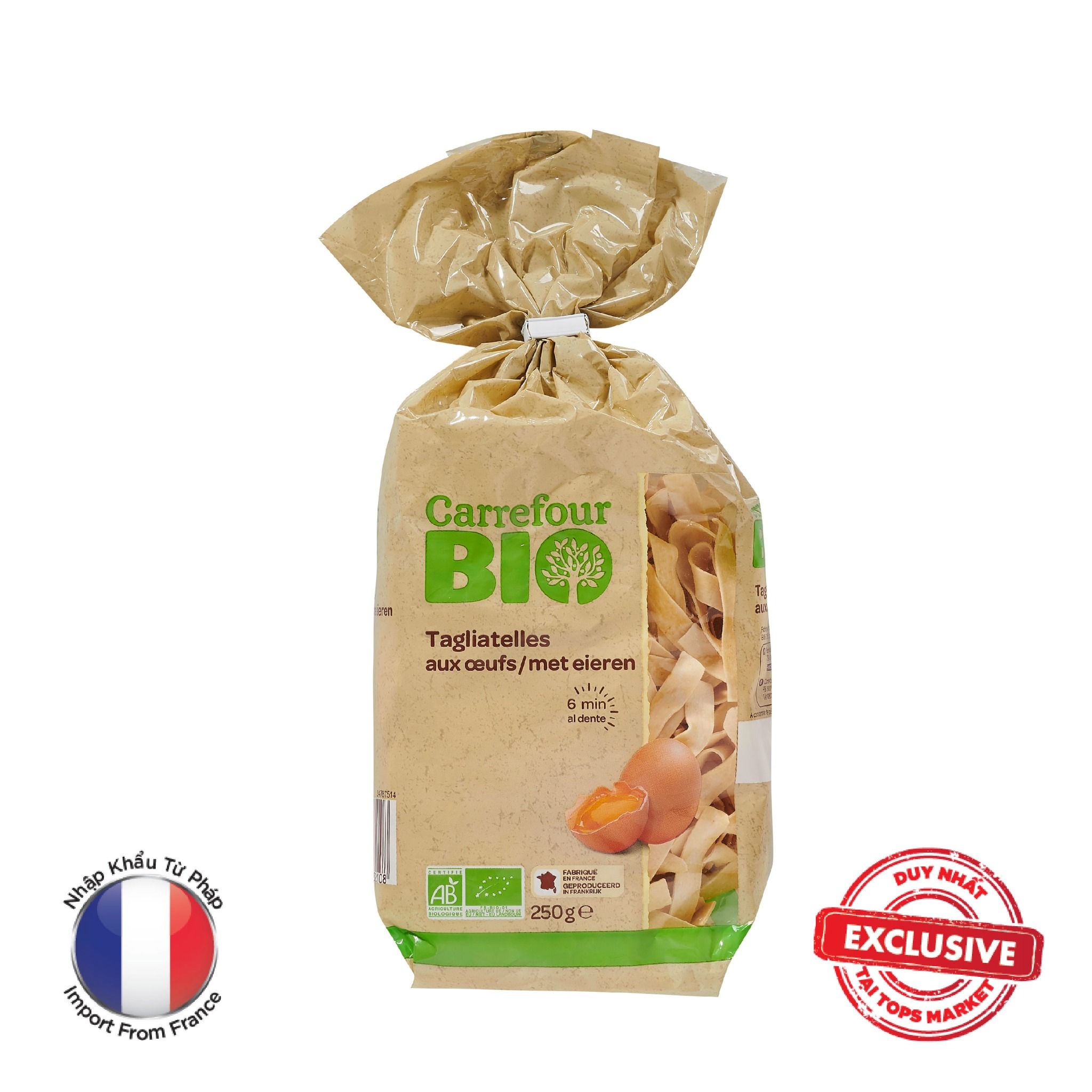CARREFOUR BIO MI PASTA FUSILLI HUU CO 500G