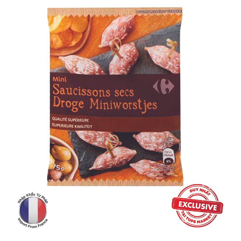 XÚC XÍCH MUỐI KHÔ CỠ NHỎ