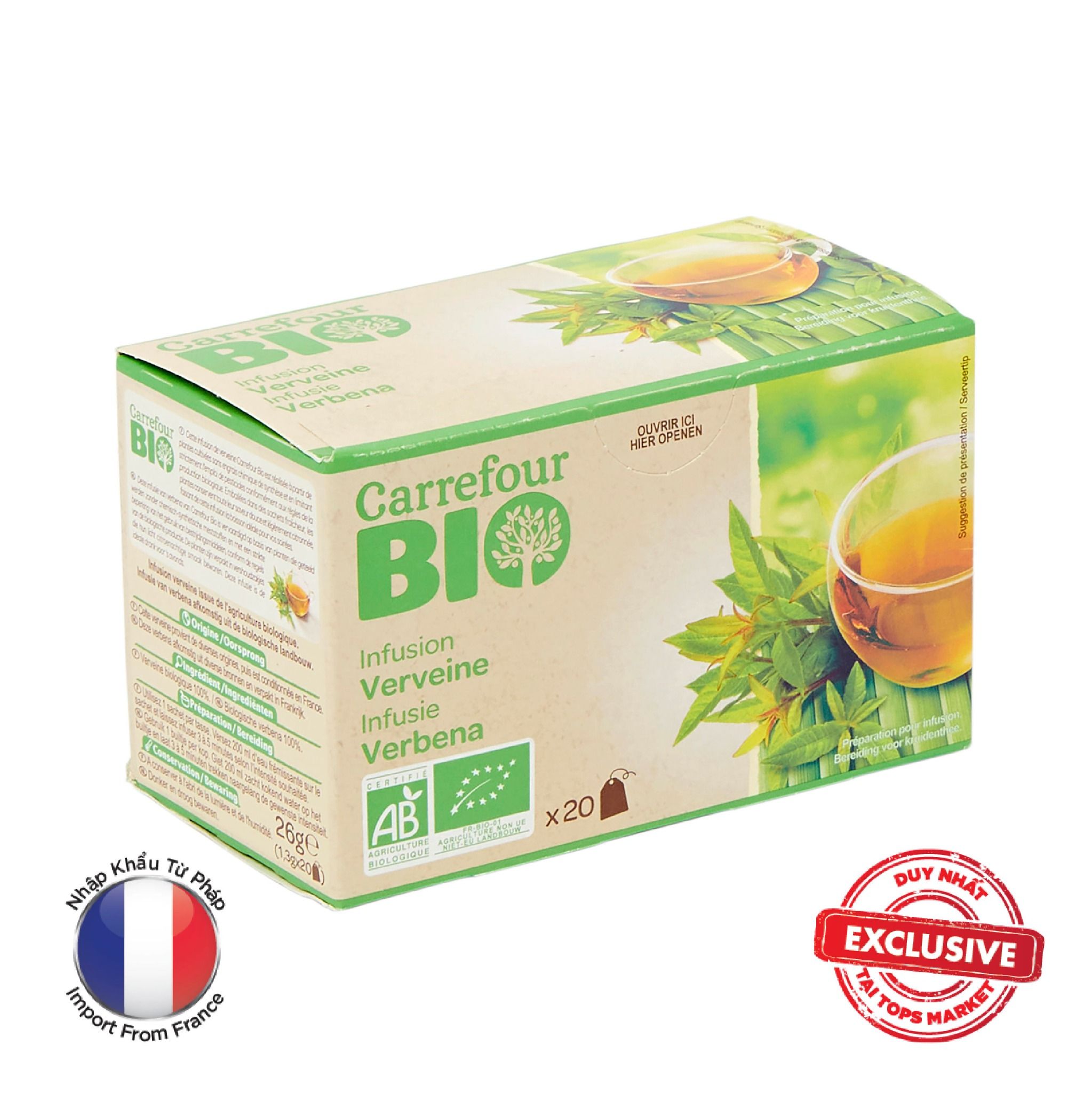 CARREFOUR BIO TRA TUI LOC CO ROI HUU CO 26G
