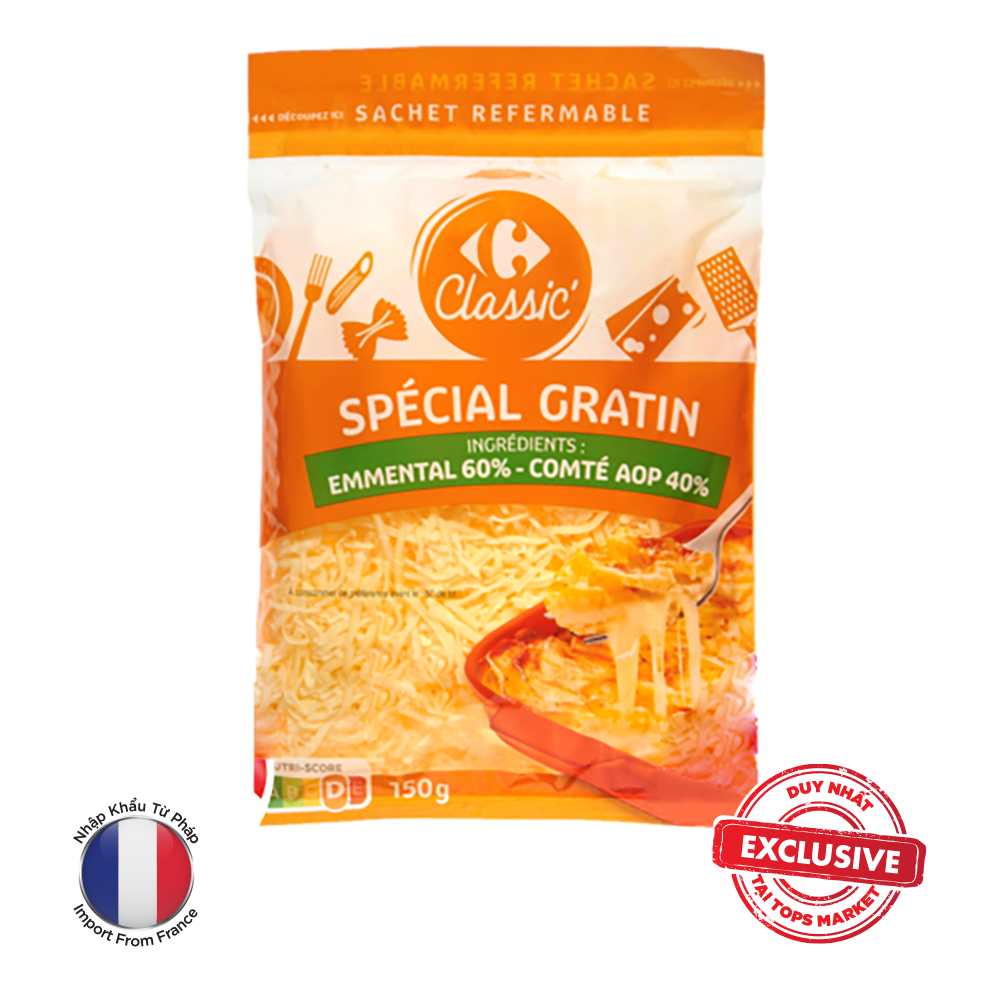 CARREFOUR PHÔ MAI SPECIAL GRATIN 150G