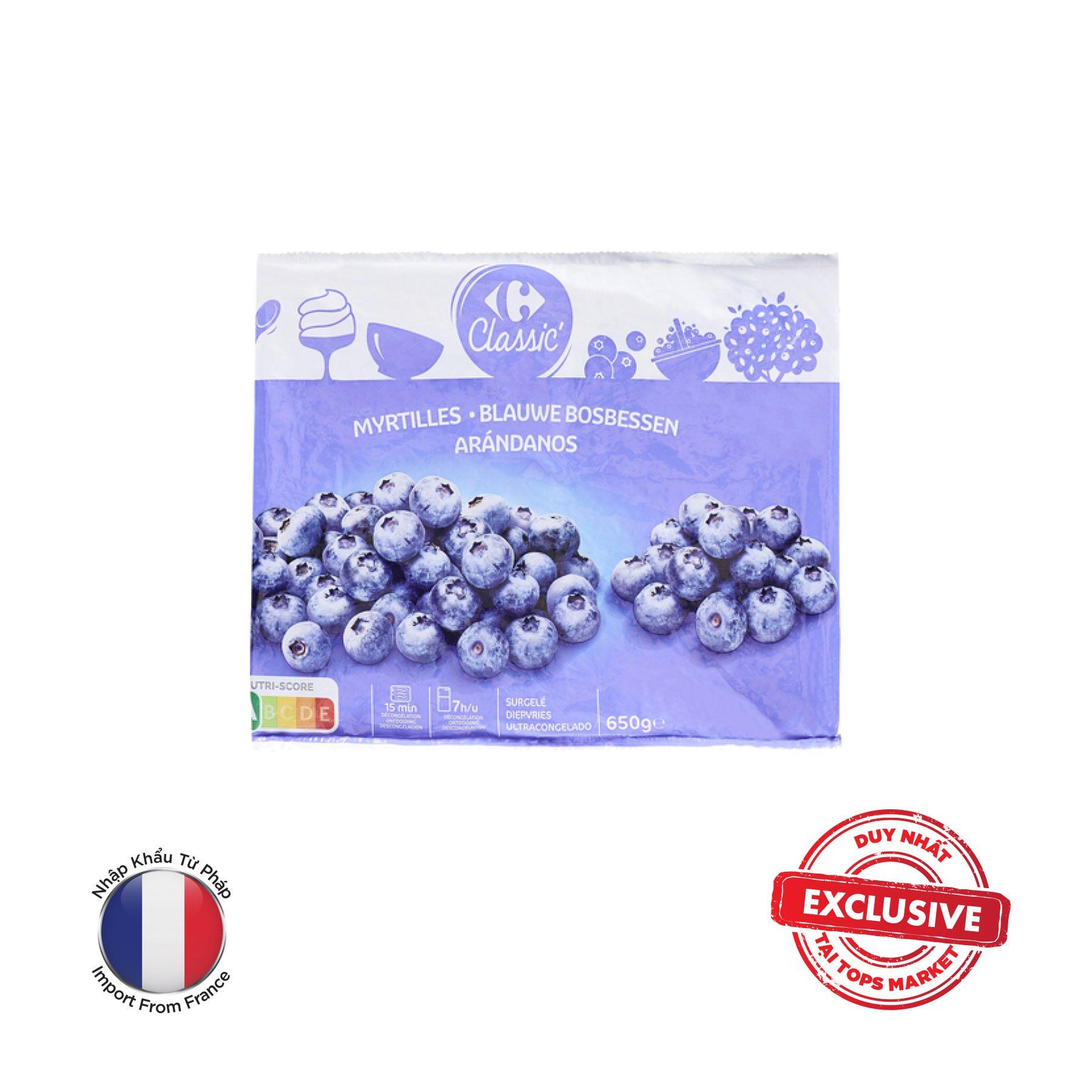 CARREFOUR VIỆT QUẤT 650G