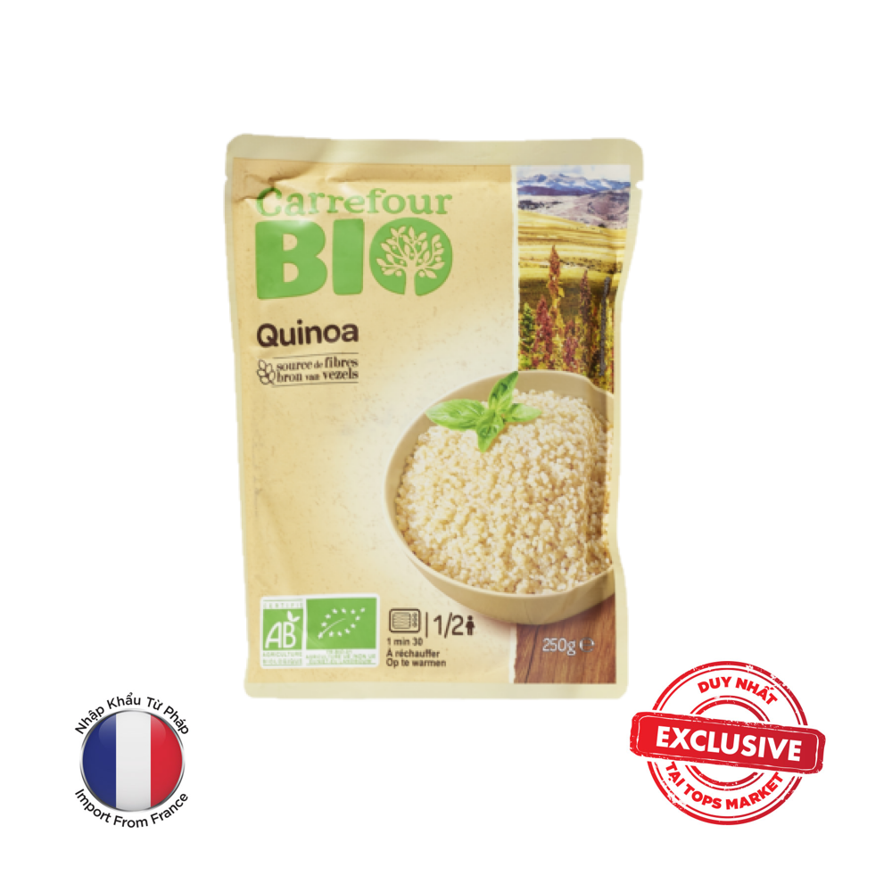 CARREFOUR HẠT DIỄM MẠCH HỮU CƠ BIO 250G