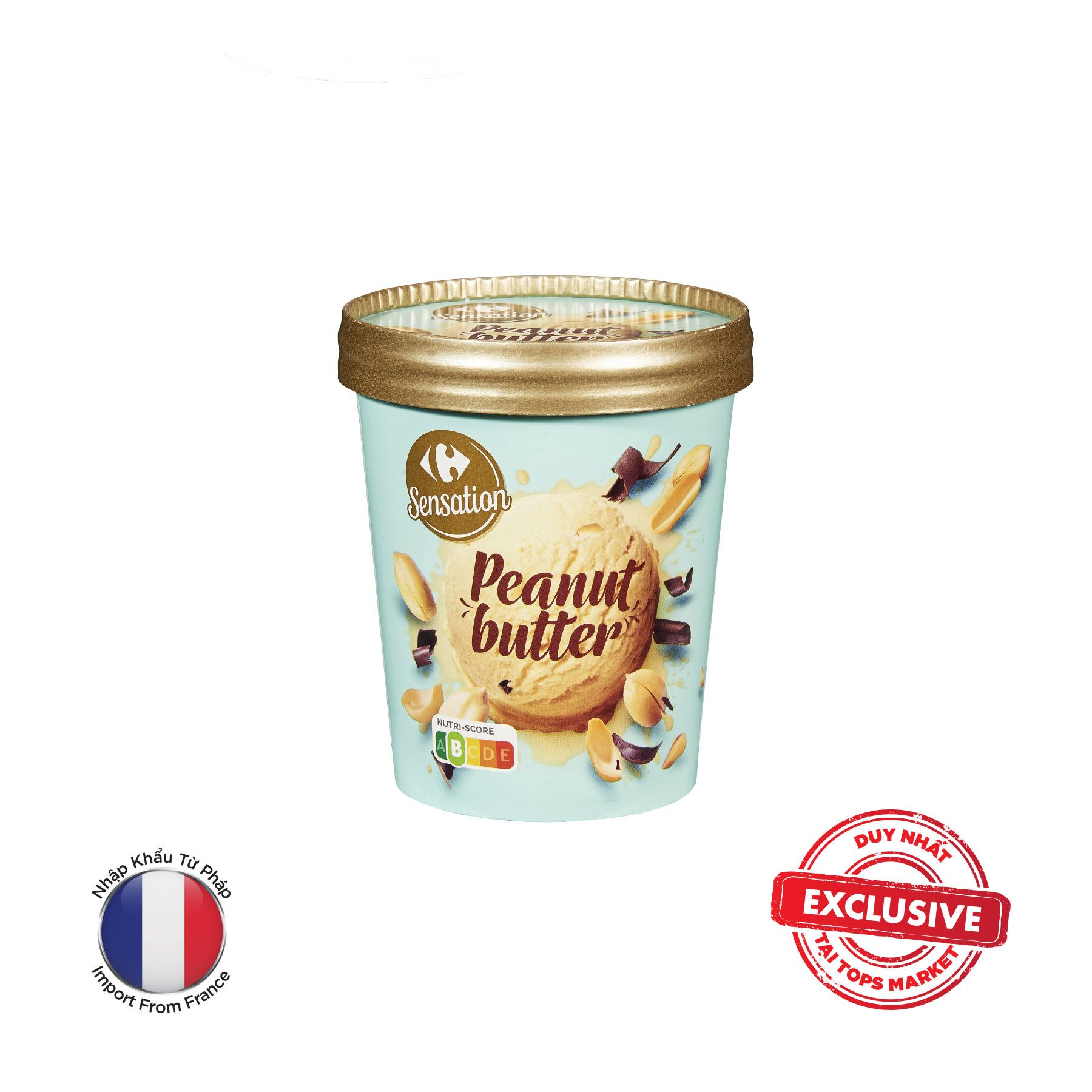 CARREFOUR KEM VỊ BƠ ĐẬU PHỘNG 300G