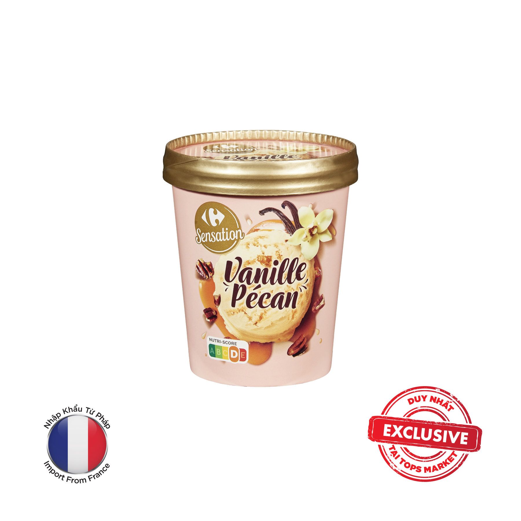CARREFOUR KEM VỊ KẸO BƠ 295G
