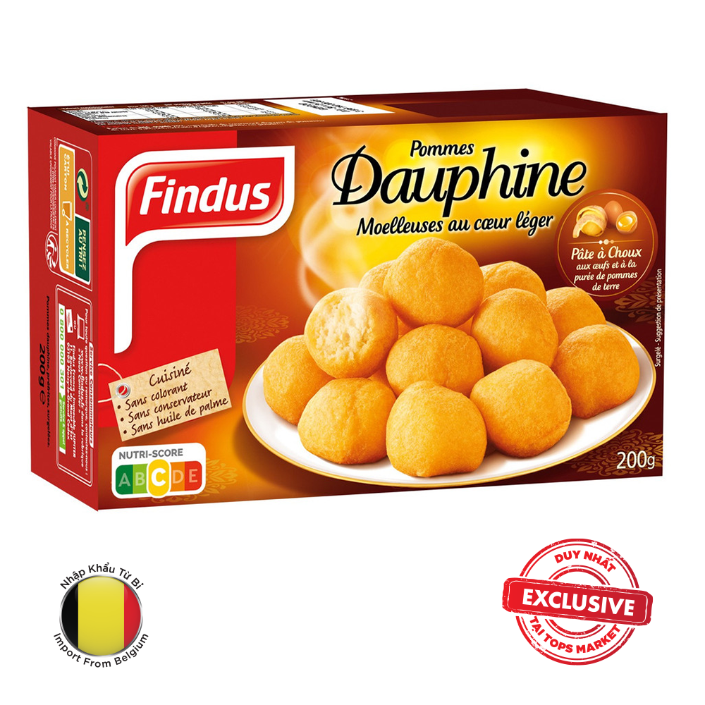 KHOAI TÂY CHIÊN VIÊN FINDUS NOISETTES 400G