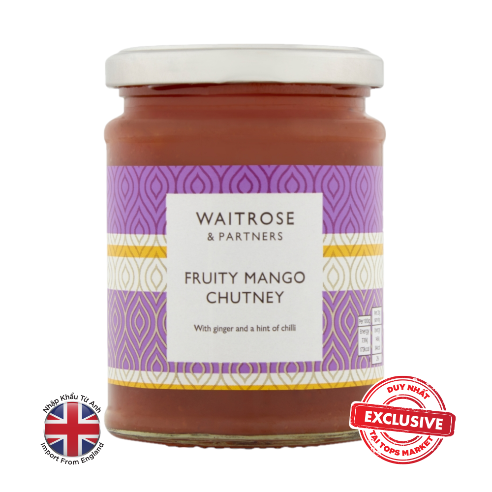 SỐT CHUTNEY XOÀI WAITROSE & PARTNERS