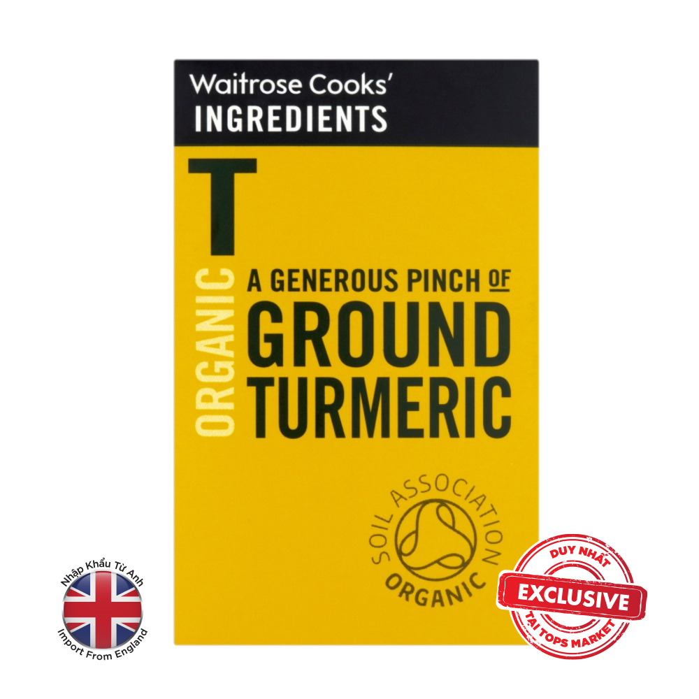 BỘT NGHỆ HỮU CƠ ESSENTIAL WAITROSE & PARTNERS