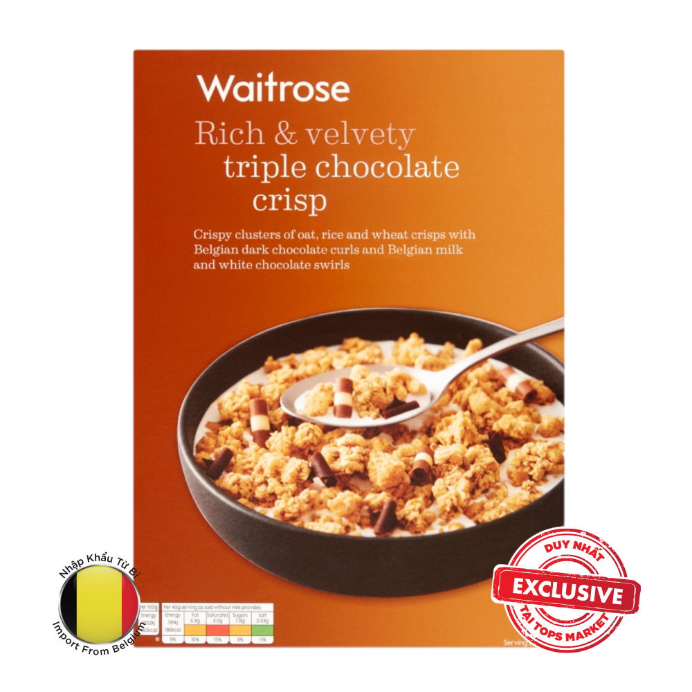 WAITROSE HỖN HỢP NGŨ CỐC VÀ SOCOLA