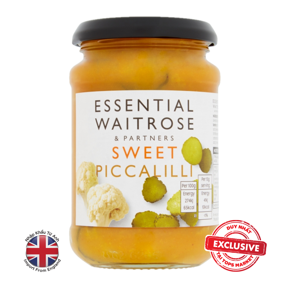 RAU CỦ MUỐI PICCALILLI ESSENTIAL WAITROSE & PARTNERS